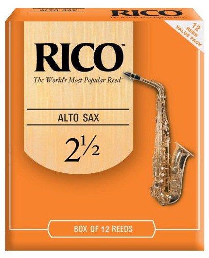 RICO RJA1225 , №2.5 12 шт трости для саксофона-альта