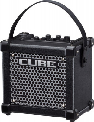 Гитарный комбоусилитель ROLAND Micro Cube GX Black с процессором эффектов, AC/аккумулятор