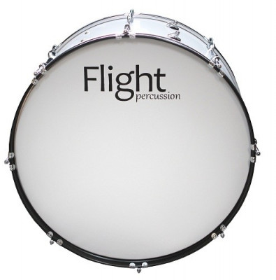 Маршевый барабан бас FLIGHT PERCUSSION FMB-2612WH