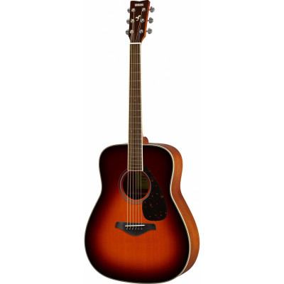 Yamaha FG820 BROWN SUNBURST акустическая гитара