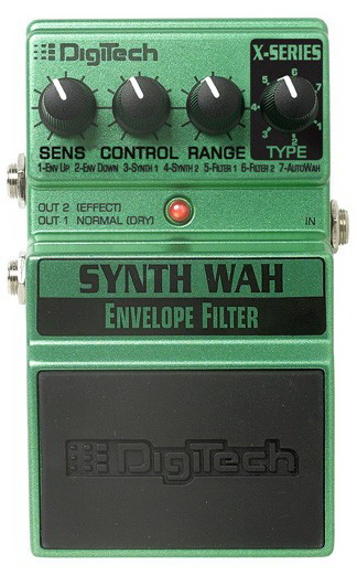 Педаль DIGITECH XSW Synth Wah для электрогитары, синтезатор вау