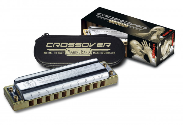 Hohner Marine Band Crossover F# губная гармошка диатоническая