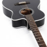 Sigma 000MC-1STE-BK электроакустическая гитара