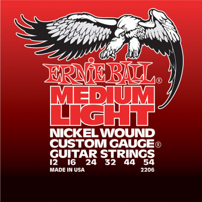 Струны для электрогитары ERNIE BALL 2206, 12-54