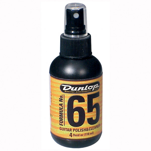 DUNLOP 654 Formula No. 65 Guitar Polish & Cleaner 4 oz. жидкость для чистки гитар