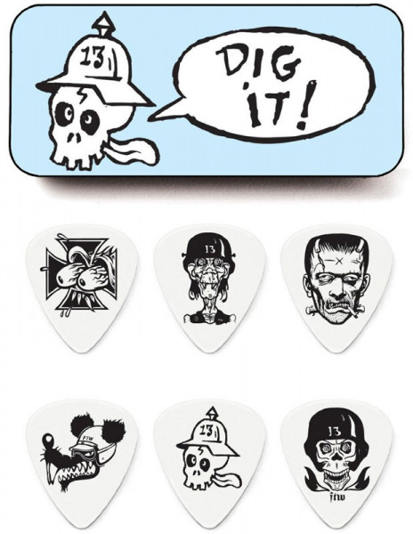 DUNLOP BL113 Frank Kozik Series 2 Набор медиаторов