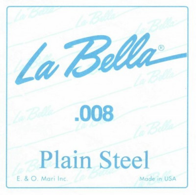 LA BELLA PS008 одиночная струна для акустической и электрогитары