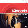 D'ADDARIO EJ12 Medium 13-56 струны для акустической гитары