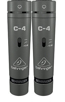 Behringer C-4 комплект из 2-х конденсаторных микрофонов