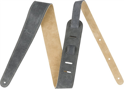 FENDER 2" Suede Strap Gray/Tan Reversible гитарный ремень двухстороний замша