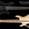 MAYONES Regius 6М Transparent Graphite электрогитара