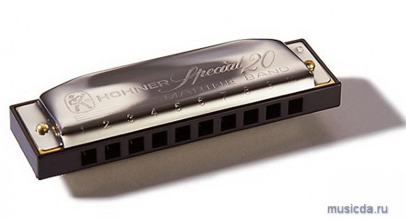 Губная гармошка диатоническая HOHNER M560036 Special 20 D тональность РЕ