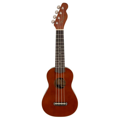 Укулеле сопрано FENDER (V) VENICE SOPRANO UKE, NAT WN, цвет натуральный