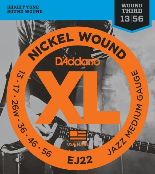 D'ADDARIO EJ22 струны для электрогитары