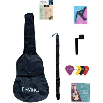 Комплект аксессуаров для классической гитары DAVINCI DAP-С