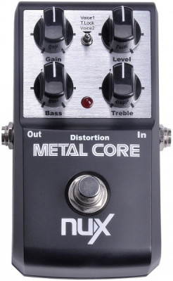 NUX METAL CORE DELUXE педаль эффектов distortion