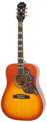 EPIPHONE HUMMINGBIRD PRO ACOUSTIC/ELECTRIC W/SHADOW FADED CHERRY BURST электроакустика