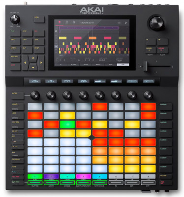 AKAI PRO FORCE USB MIDI-контроллер, 64 пэда, сенсорный дисплей, 8 ручек, 2 вх, 4 вых, MIDI вх/вых