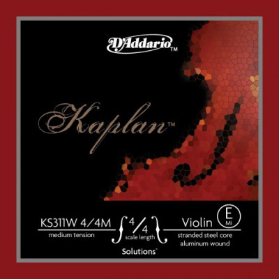 Одиночная струна E (ми) для скрипки 4/4 D'Addario KS311W 4/4M