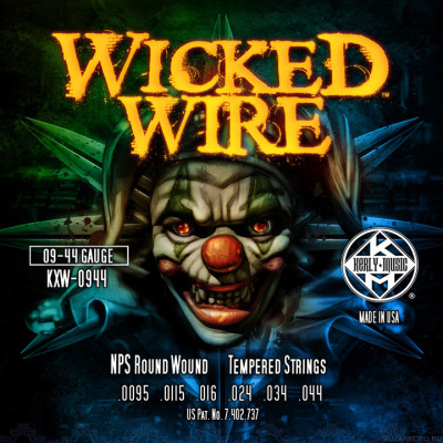 KERLY KXW-0944 Wicked Wire Roundwound Tempered струны для электрогитары