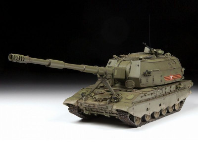 Сборная модель ZVEZDA Российская 152-мм гаубица 2С35 "Коалиция-СВ", 1/35