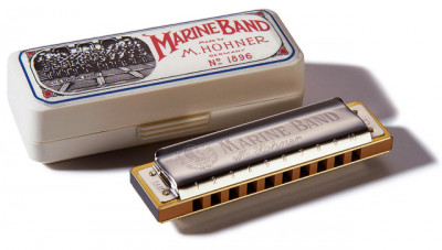 Губная гармошка диатоническая HOHNER Marine Band 1896/20 Db (M1896026X) с уроками