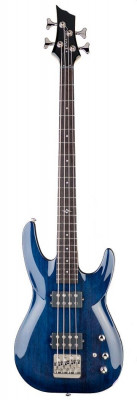 DBZ Barchetta 4 String Bass ST - Trans Indigo бас-гитара