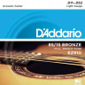 D'ADDARIO EZ910 Light 11-52 струны для акустической гитары