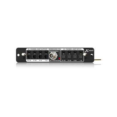 BEHRINGER X-ADAT карта расширения для цифрового микшера Х32, ADAT/Wordclock