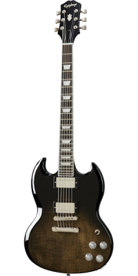 EPIPHONE SG Modern Figured Trans Black Fade электрогитара