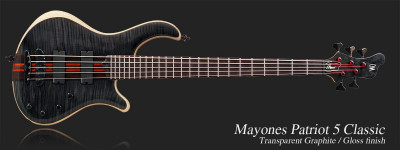 MAYONES Patriot 5 V-Frets бас-гитара