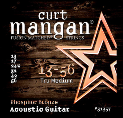 CURT MANGAN 13-56 PhosPhor Bronze струны для акустической гитары