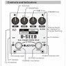 JOYO D-SEED Dual Channel Digital Delay эффект гитарный цифровой дилэй аналог Red Witch