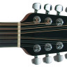 Ovation 2751 AX-5 Standard Balladeer Deep Contour Cutaway 12-String Black электроакустическая гитара