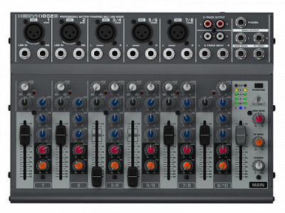 Behringer Xenyx 1002B-EU микшерный пульт с возможностью работы от автономного источника