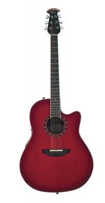 Ovation 2771 AX-CCB Standard Balladeer Deep Contour Cutaway Cherry Cherry Burst электроакустическая гитара