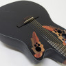 Ovation CE44-5 Celebrity Elite Mid Cutaway Black электроакустическая гитара