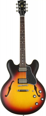 GIBSON 2019 ES-335 SATIN SUNSET BURST полуакустическая гитара с кейсом