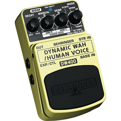 BEHRINGER DW400 DYNAMIC WAH - Педаль эффектов авто-вау (с имитацией голоса)