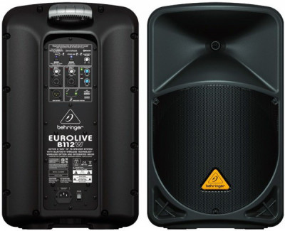 2-х полосная активная акустическая система BEHRINGER B112W EUROLIVE 1000Вт Bluetooth, встроенный микшер