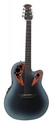 Ovation CE44-RBB Celebrity Elite Mid Cutaway Reversed Blueburst электроакустическая гитара