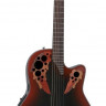 Ovation CE44-RRB Celebrity Elite Mid Cutaway Reversed Redburst электроакустическая гитара