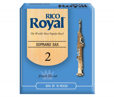 Трости для саксофона сопрано Rico RIB1020 10 шт. в упаковке