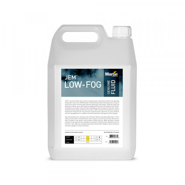Жидкость для генераторов тяжелого дыма MARTIN JEM Low-Fog 5L