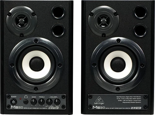 BEHRINGER MS20 DIGITAL MONITOR SPEAKERS 2-полосная мониторная система 2 х 10 Вт