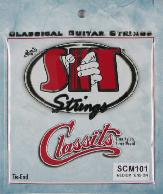 SIT SCM101 CLASSITS струны для классической гитары (30-33-41-28-35-40) среднего натяжения