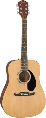 Fender FA-125 Dreadnought w/bag BLK акустическая гитара