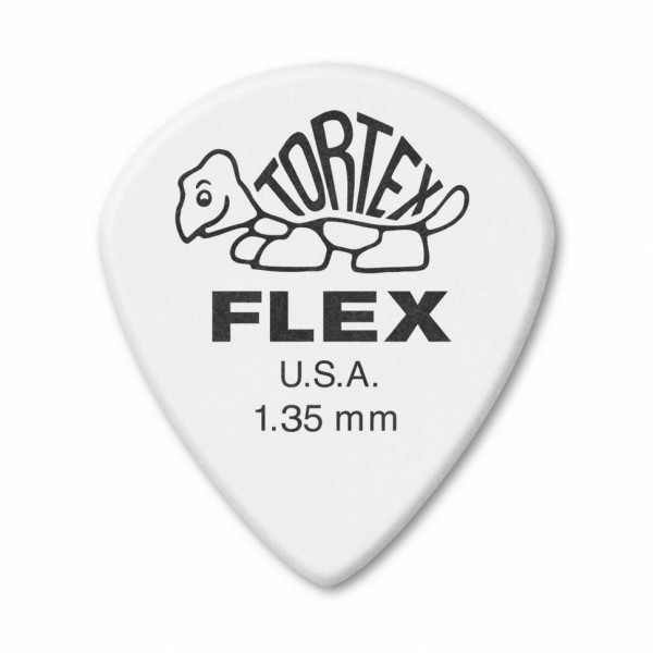 DUNLOP  468P1.35 Tortex Flex Jazz III Набор медиаторов 2 шт