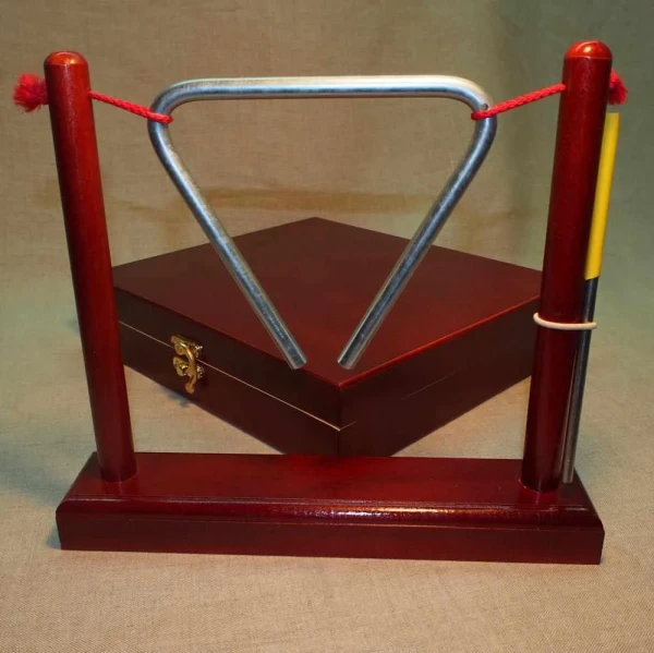 Треугольник музыкальный 14 см на подставке Мастерская Сереброва ЗЧ-ТР-814/ПД