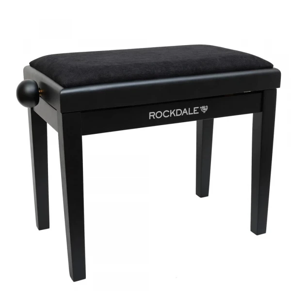 Банкетка ROCKDALE RHAPSODY 131 SV BLACK с регулировкой высоты